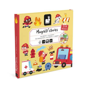 Janod Magnetic Activity Stories Kit (Firefighters)