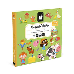Janod Magnetic Activity Stories Kit (Farm)