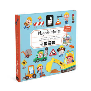 Janod Magnetic Activity Stories Kit (Building Site)