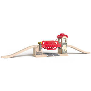 Gift Ideas For Pre Schoolers: Hape Train Lifting Bridge