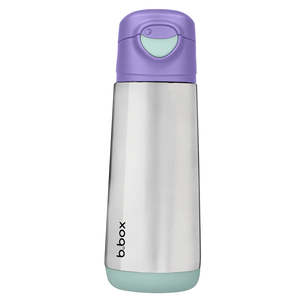 b.box Insulated Sport Spout Drink Bottle 500ml (Lilac Pop)