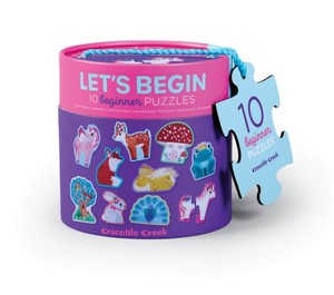 Gift Ideas For Toddlers: Croc Creek Lets Begin 10 Beginners Puzzles (Unicorn)