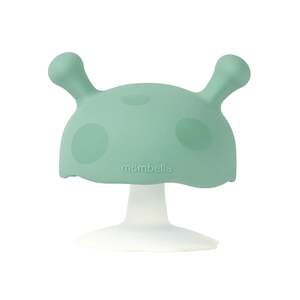 Gift Ideas For New Baby: Mombella Mushroom Soothing Teether (Eucalyptus)