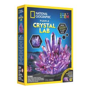 Gift Ideas For 7 Years: National Geographic Crystal Lab (Purple)