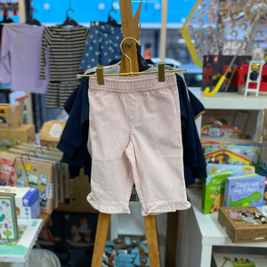 Clothing Baby Bottoms: Country Road Cord Frill Pant (Mineral Pink)