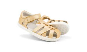 Bobux Kid + Tropicana II Sandal (Pale Gold)