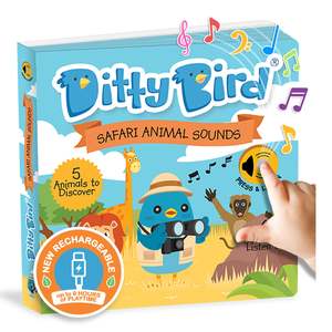 Gift Ideas For Toddlers: Ditty Bird Safari Animal Sounds Sound Book