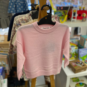 Clothing Girls Jumpers Sweats: Country Road Merino Cashmere Blend Knit (Mineral Pink) - Girls