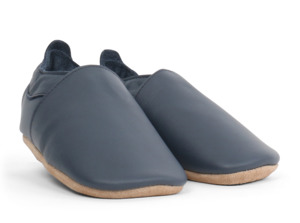 Sale Footwear: Bobux Soft Sole Simple Shoe (Navy)