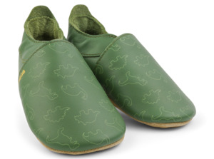 Bobux Soft Sole Dino (Olive)