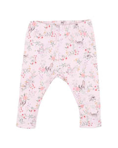 Clothing Baby Bottoms: Bebe Willa Print Organic Leggings