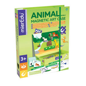 Mier Edu Magnetic Art Case (Animal World)