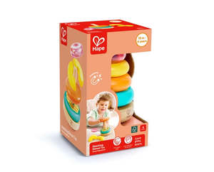 Gift Ideas For Toddlers: Hape Stacking Donut Toy