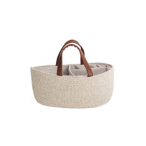 Nestling Nappy Caddy (Dark Natural Melange)