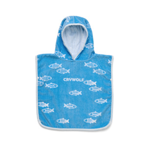 Crywolf Baby Hooded Towel (Fish School)