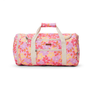 Crywolf Packable Duffel Bag (Hibiscus Daze)
