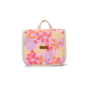 Crywolf Hanging Toiletry Bag (Hibiscus Daze)