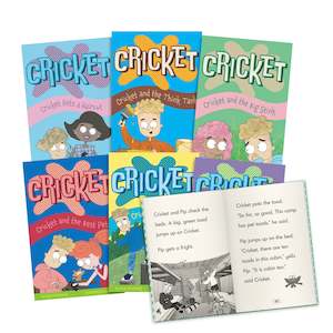 Books: Cricket the Kid - Decodable Chapter Books - Boxed Set