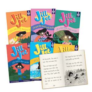 Books: Jill Jet - Decodable Chapter Books - Boxed Set