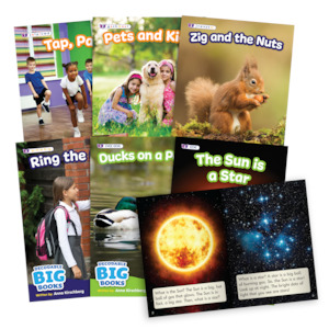 Not On Sale: Decodable Big Books - Non-Fiction
