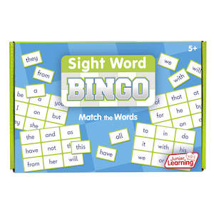 Word Level: Sight Word Bingo