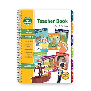 Letter Sounds Phase 2: Teacher Book Set 2 Fiction