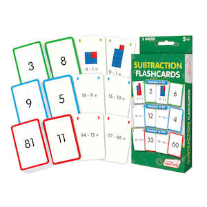 Addition And Subtraction: Subtraction Flashcards