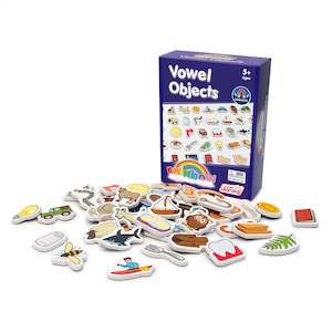 Teaching Resource: Rainbow Vowel Objects