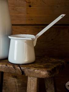 Falcon Enamelware: Dishy Enamel Butter Melter 7cm