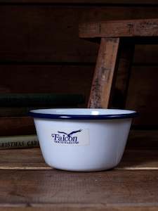Falcon Enamelware: Dishy Enamel Pudding Basin 12cm