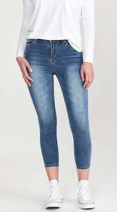 Sale All: AMELIA | Short Stuff Jean Blue