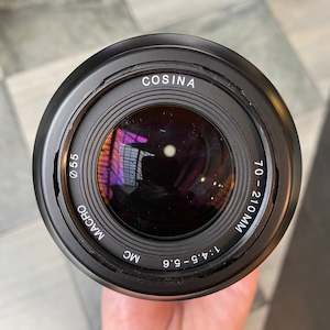 Cosina Macro 70-210mm f/4.5-5.6 lens