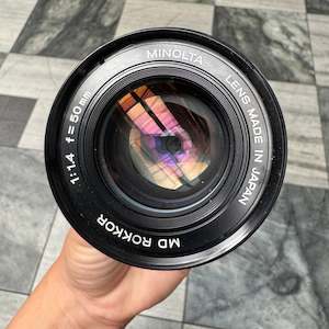 Minolta Md Mount: Minolta MD Rokkor 50mm f/1.4 Lens