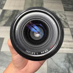Minolta A Mount: Minolta AF 28mm f/2.8(22) Lens
