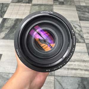Minolta A Mount: Minolta AF Zoom 70-210mm f/4.5(22)-5.6 Lens
