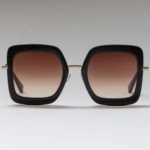 Happy To Sit On Your Face Sunglasses: Chloe Noir