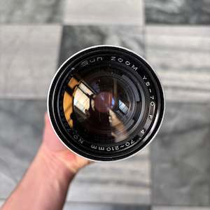 Pentax M42 Screw Mount: Sun Zoom YS-70 70-210mm f/4 Lens