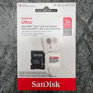Latest Arrivals: SanDisk 32GB Ultra Micro SD 120MB/s – with adapter