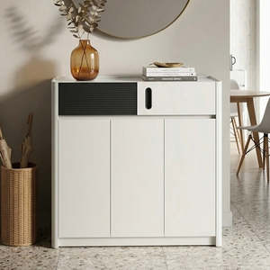 Living Room Furniture: Monroe Slat Shoes Cabinet