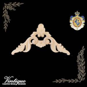By Size 0 100mm: Dauphin Francais Furniture wood applique Onlay 15cm x 15cm