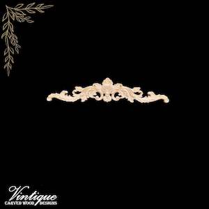 By Size 201mm To 300mm Small: Hapsburg Flush Centre Wooden Applique 30cm x 6cm