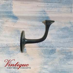 Cast Iron Rail / Shelf Bracket "MARY" J profile 73mm from wall