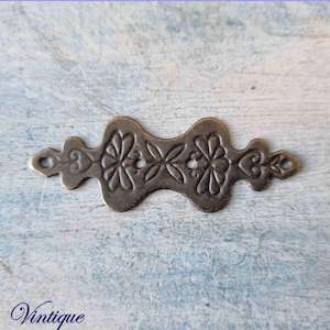 Bronze Floral Bow metal decorative 55mm
