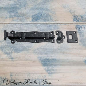 Cast Iron Rustic door or gate Bolt 180mm Long