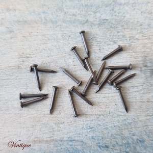 Bronze Jewelry Box hardware Pins 10mm  (pkt 20)