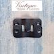 Flush Mount interlocking Hanger hardware for mounting pictures and mirrors(pair)