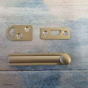 Barn type Solid Brass Sliding Bolt heavy duty-75mm
