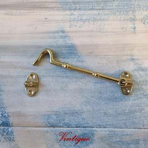 Brass Cabin Hook 130mm - Heavy Duty & Durable Design