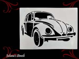 VW Beetle Furniture & Wall Paint Stencil 297 x 210mm