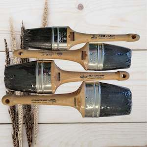 Omega Italian Professional Painters Oval Paint Brush -Hog Bristle (4 Sizes)